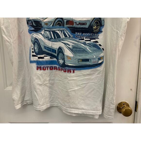 Chevrolet Corvette 80-81 Graphic T-shirt 2XL Chemistry Brand Sporty Racer - Picture 4 of 7